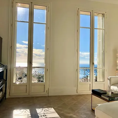 Cap D'ail Belle Epoque 5'from Monaco Luxury Penthouse Apartment *