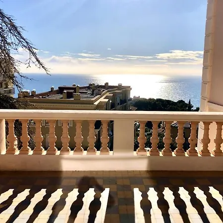 Cap D'ail Belle Epoque 5'from Monaco Luxury Penthouse Apartment