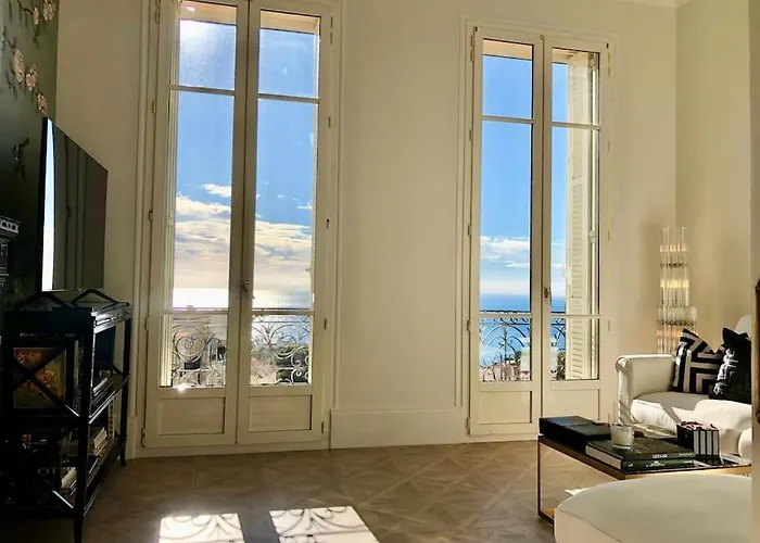 Luxury Penthouse Belle Epoque Monaco Gp شقة *